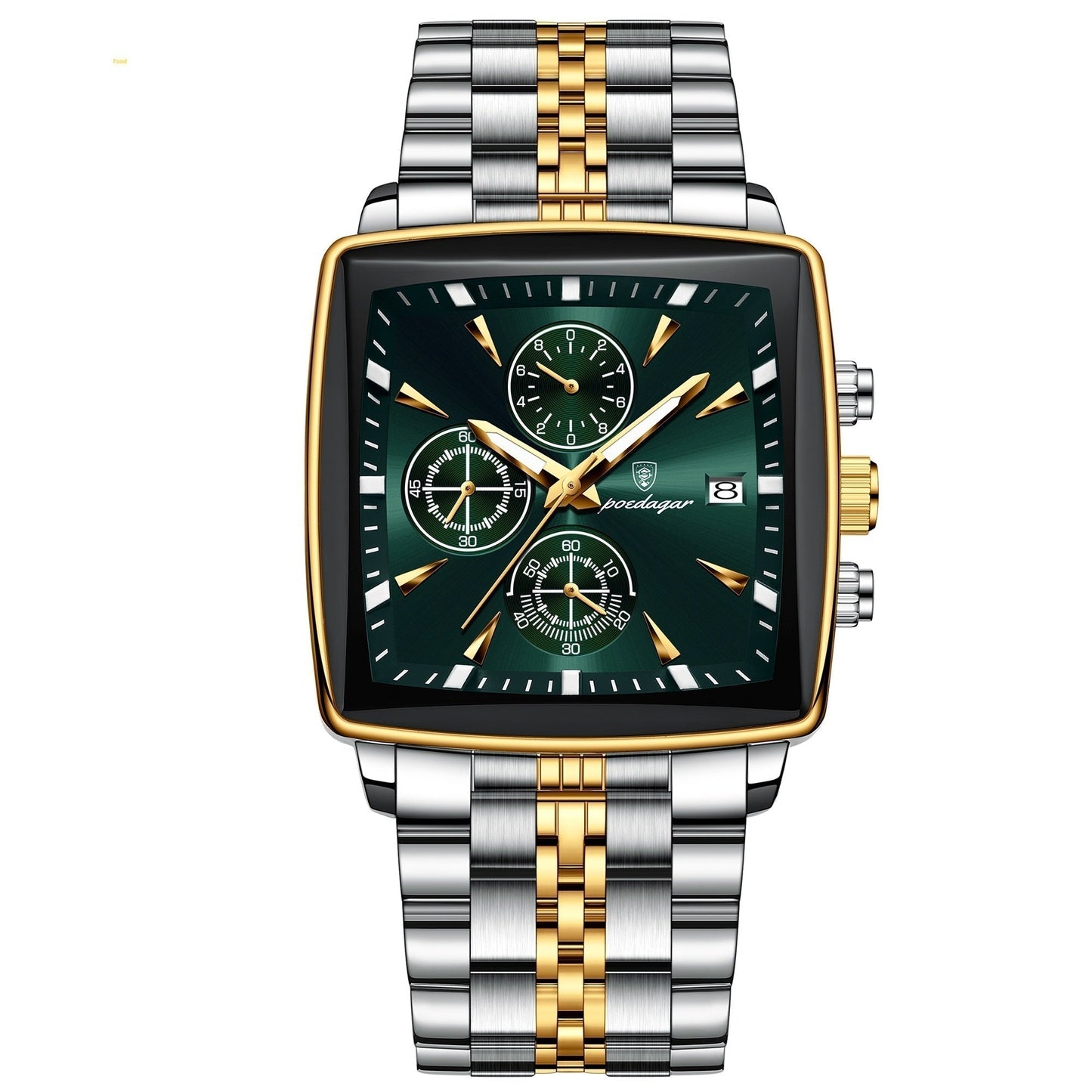 Mens Multifunctional Business Waterproof Watch