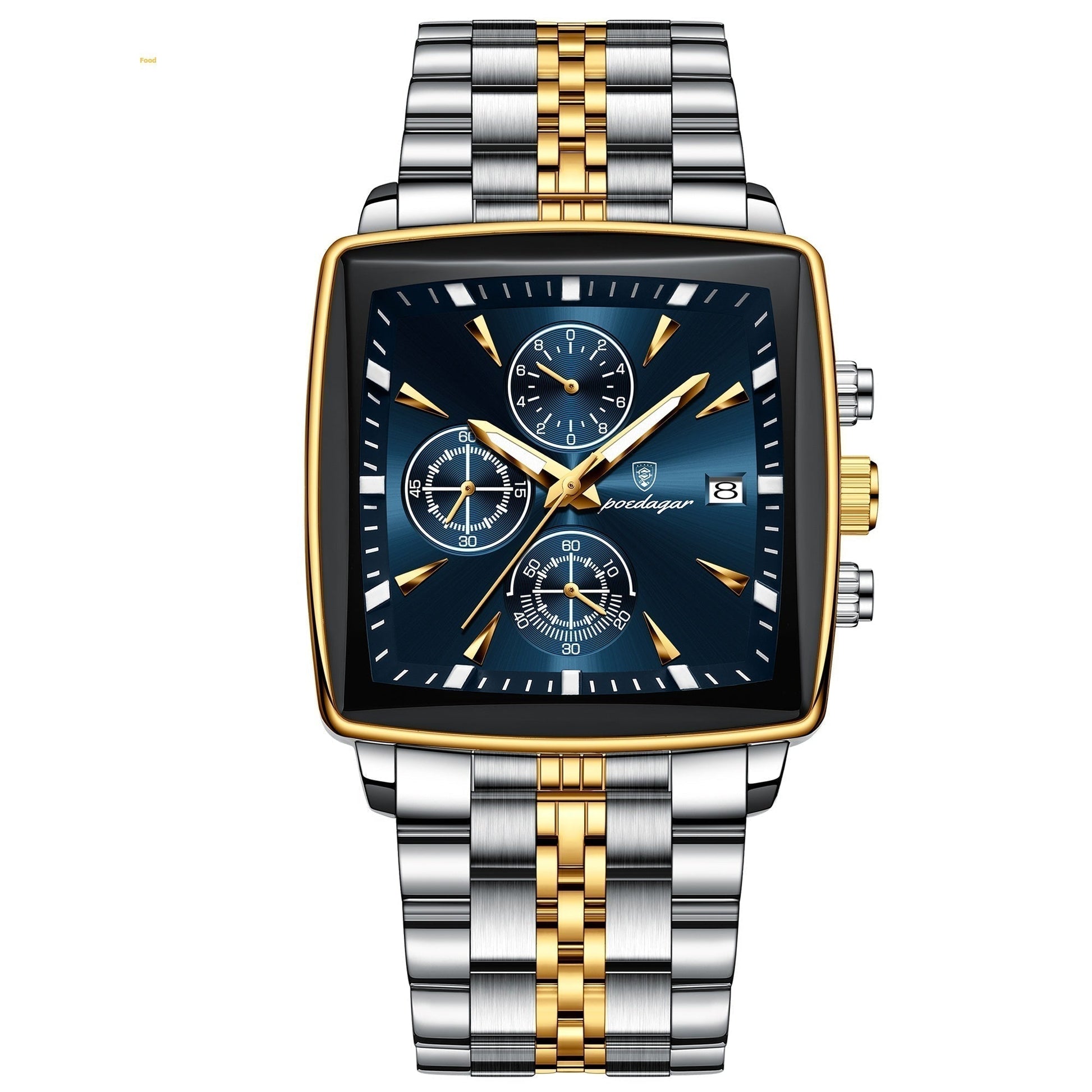 Mens Multifunctional Business Waterproof Watch