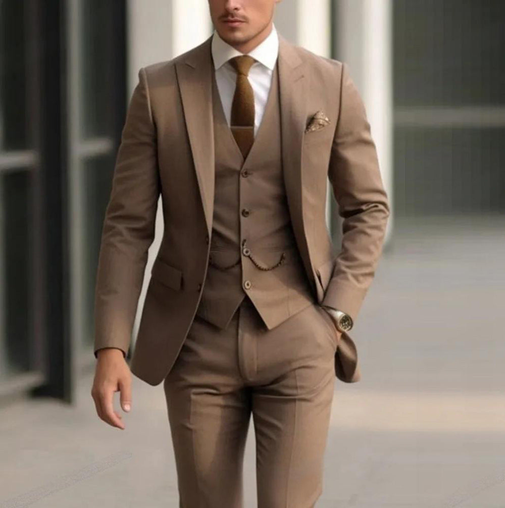 Men's Three-piece Suit