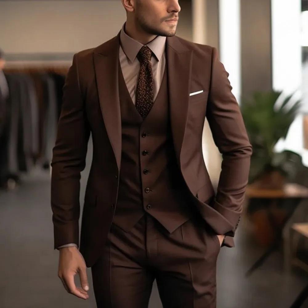 Men's Three-piece Suit