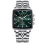 Mens Multifunctional Business Waterproof Watch