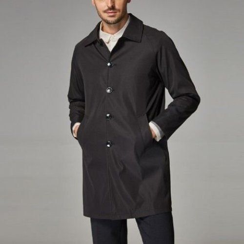 Men's Mid-length Loose Skin Trench